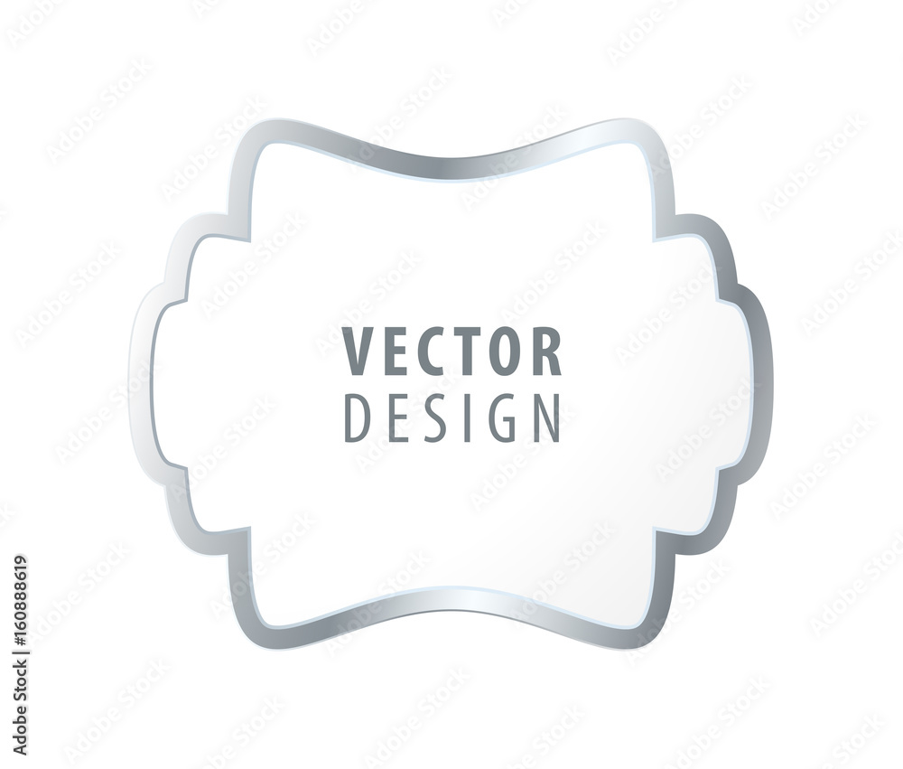 High Quality Luxury Frame on White Background . Vector Isolated Illustration High Quality Luxury Frame on White Background . Vector Isolated Illustration