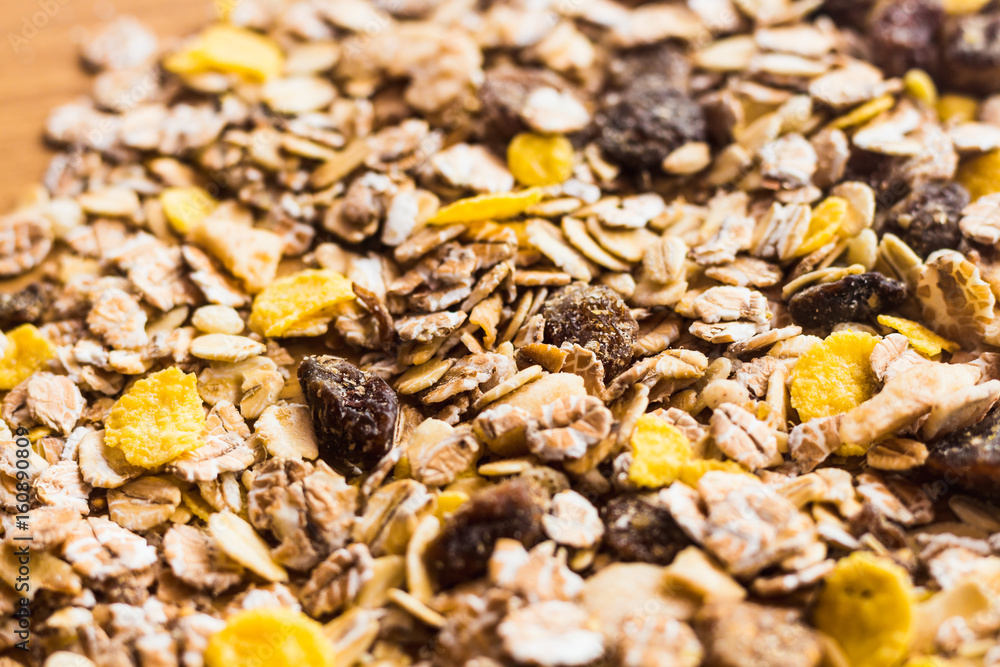 muesli close up full frame muesli close up full frame
