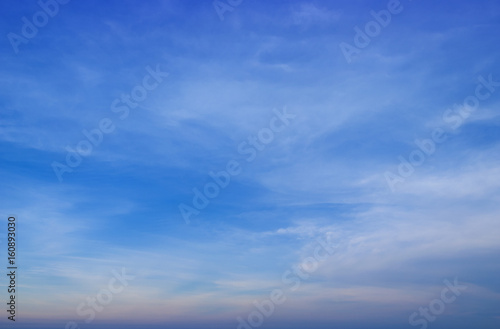 Cloud scape with blue sky background 
