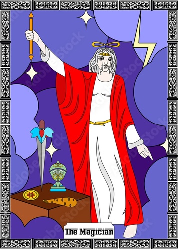 magician man card