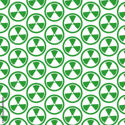 Pattern background Radioactivity sign icon