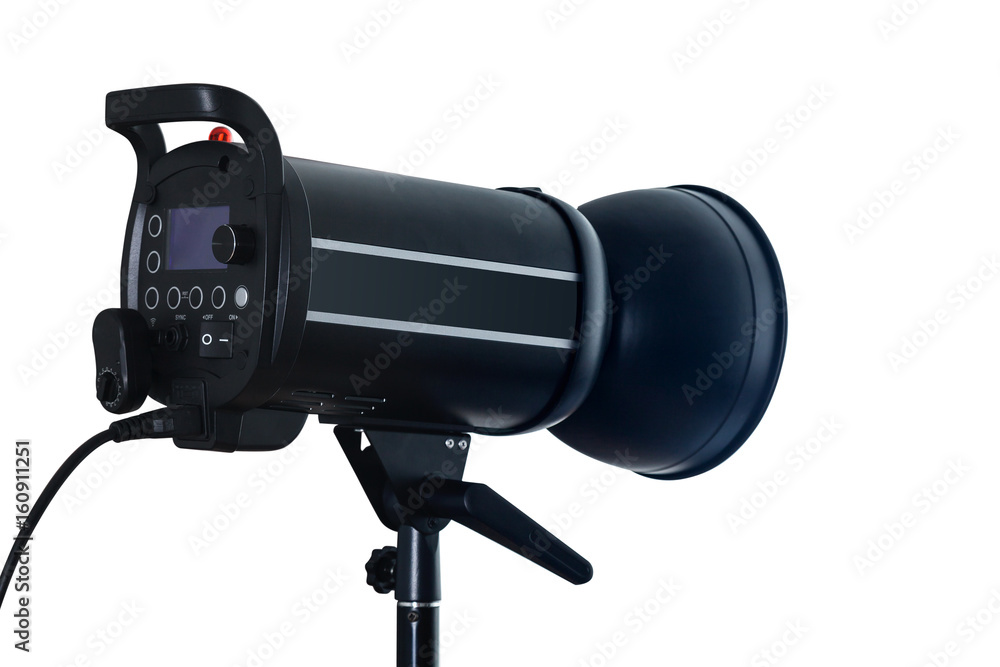 Studio lighting on white background with clipping part Studio lighting on white background with clipping part