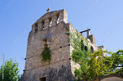 Oldest church of Zakynthos island, Anafonitria, Greece photo