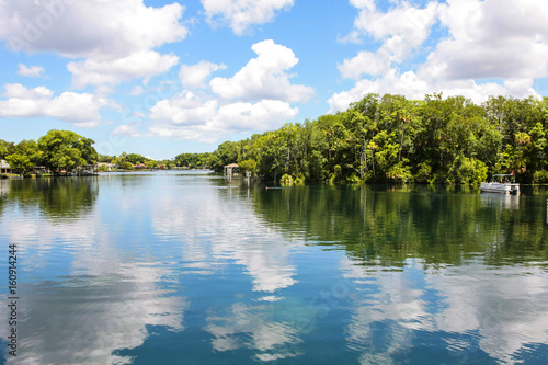 Homosassa River in Central W. Florida  USA