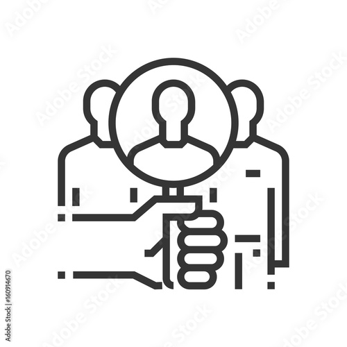 Customer discovery icon