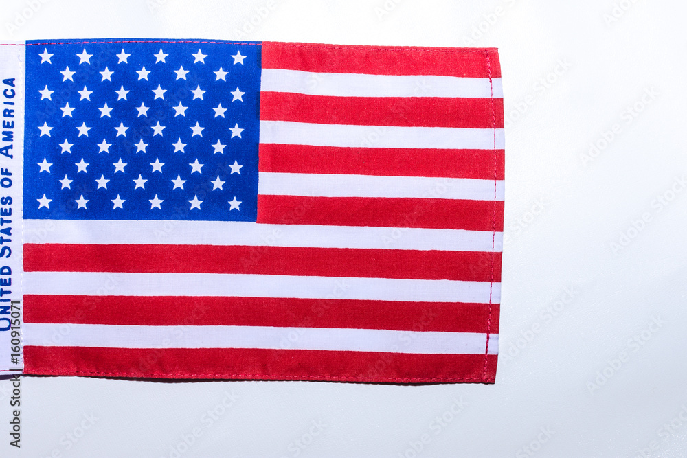 Fototapeta premium Beautifully star and striped United States of America flag