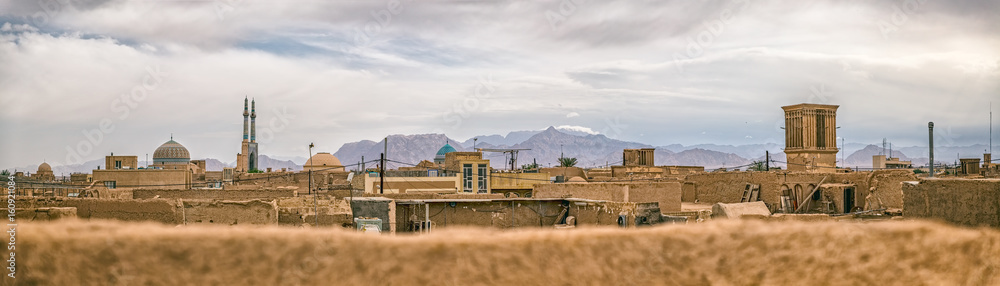 Yazd panorama view