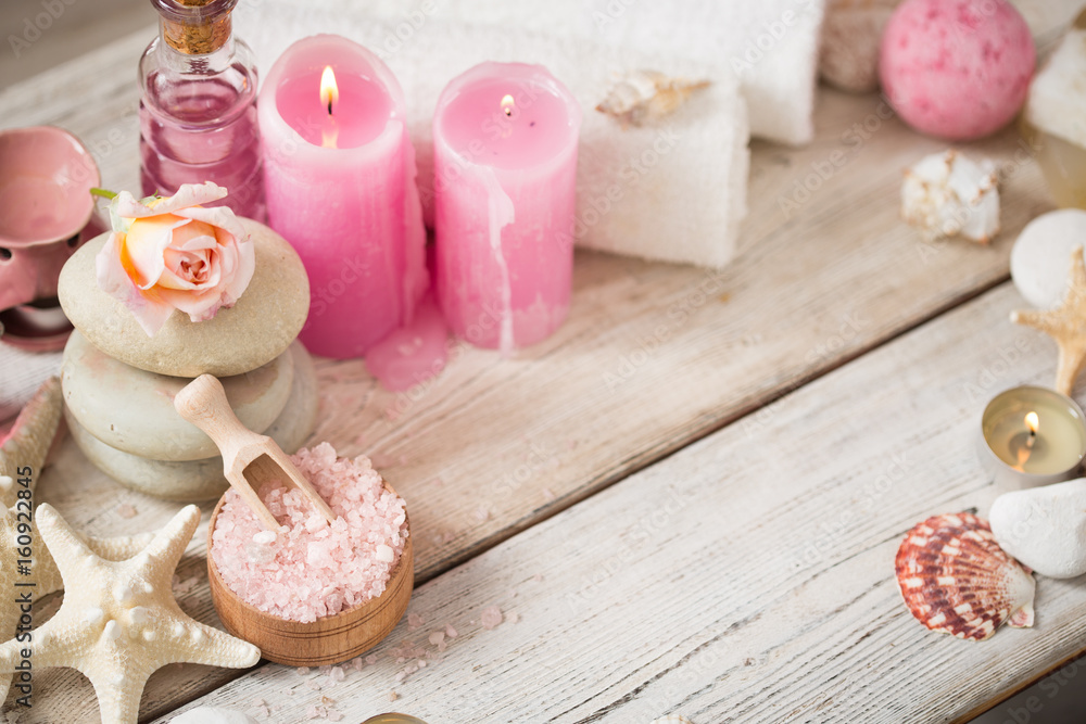 Beautiful composition of spa treatment Beautiful composition of spa treatment