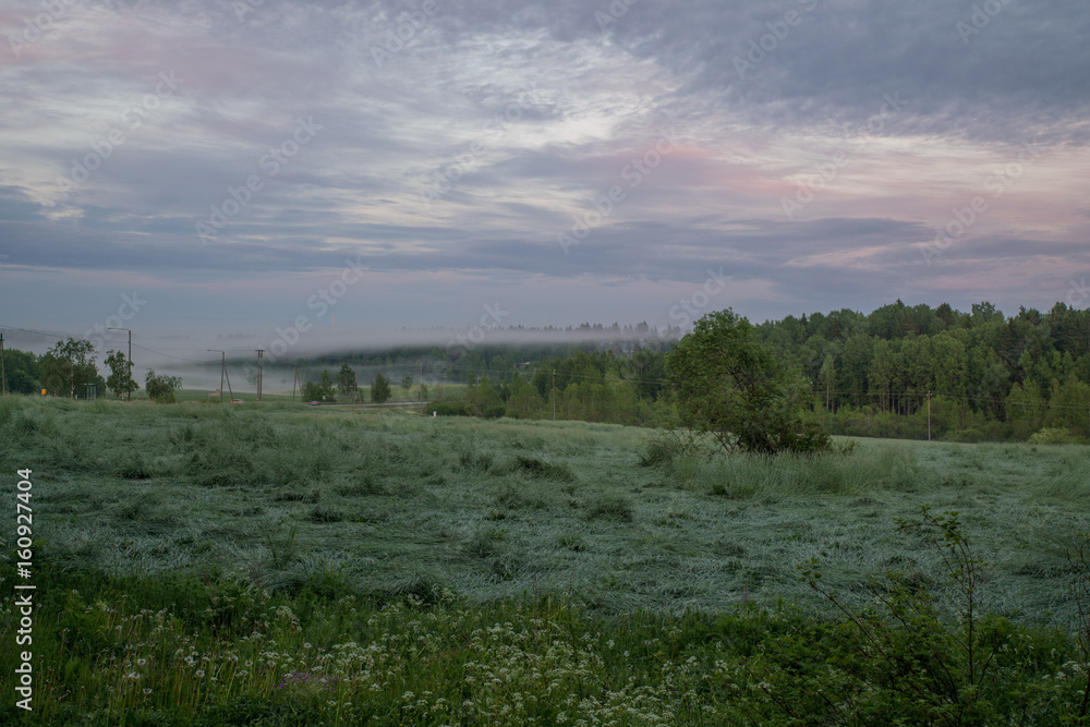Scandinavian white nights Scandinavian white nights