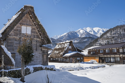 Historic Village of Shirakawago in winter, Japan © duranphotography