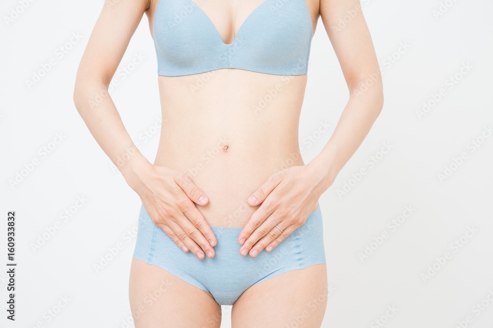 女性のお腹 女性のお腹