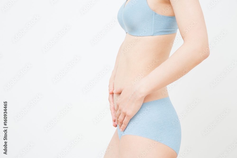 女性のお腹 女性のお腹