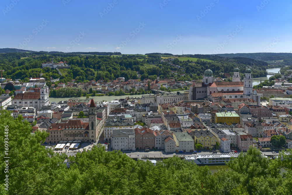 SKYLINE - Dreiflüssestadt Passau