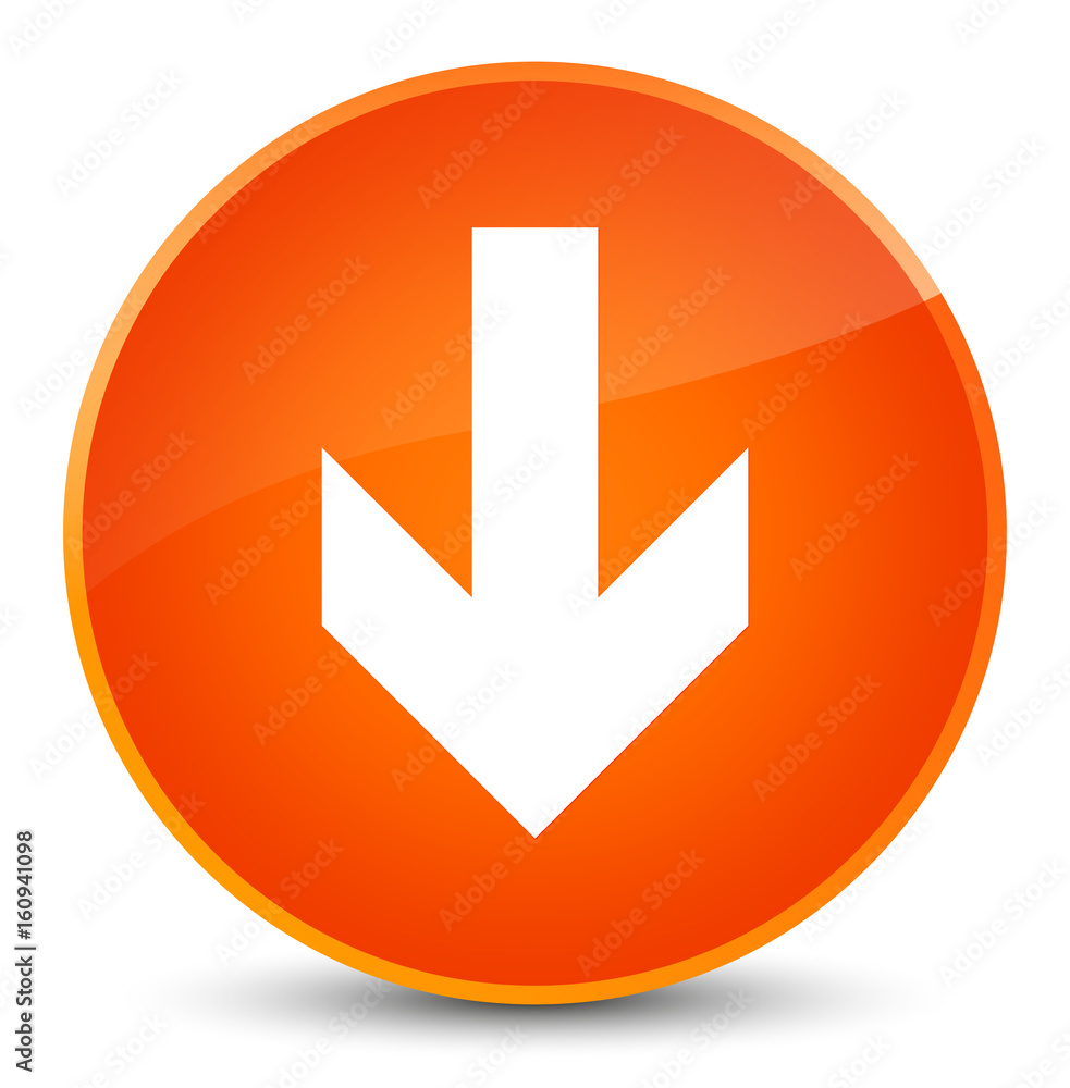 Download arrow icon elegant orange round button Download arrow icon elegant orange round button