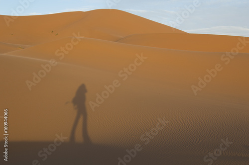 photographer in to dunes
