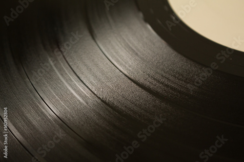Photo of vinyl record texture