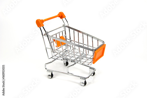 Shopping Trolley Isolated