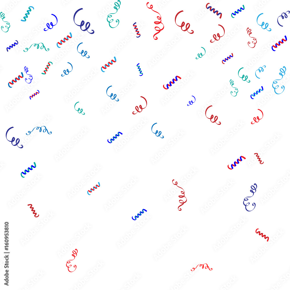 Pattern with confetty for Memorial Day celebration on white background.Red and blue color elegant star background. Vector Illustration. Pattern with confetty for Memorial Day celebration on white background.Red and blue color elegant star background. Vector Illustration.