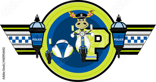 P is for Police - Giraffe