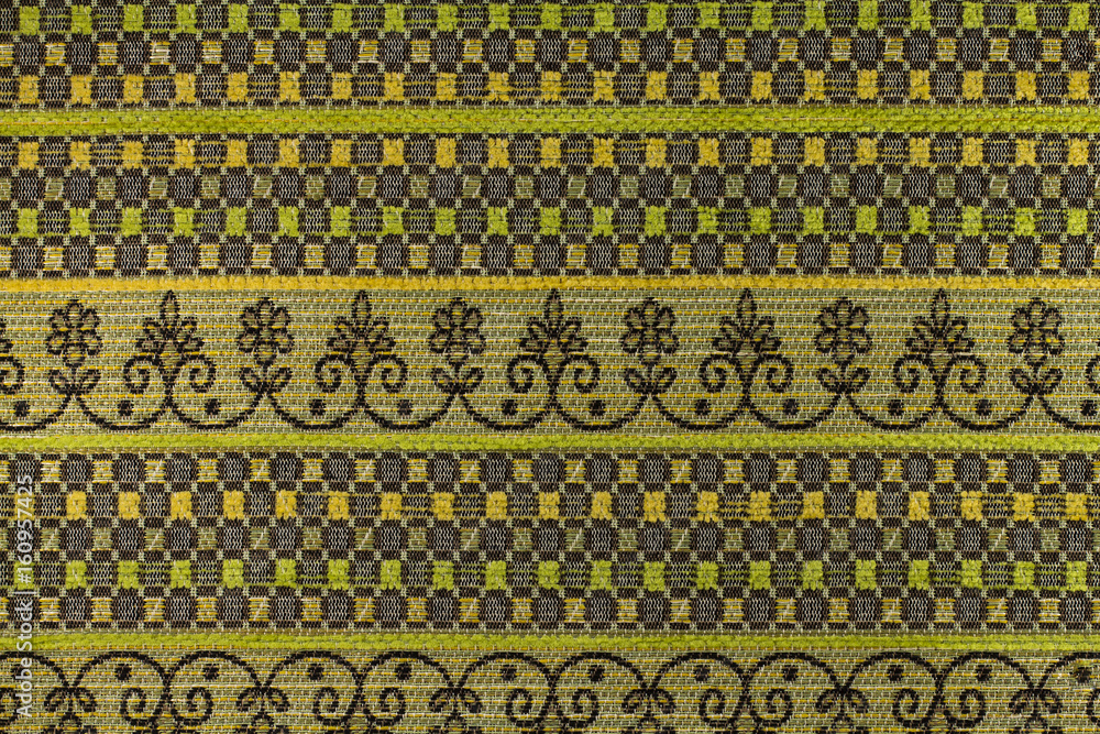 Dark brown and green background with geometric patterns Dark brown and green background with geometric patterns