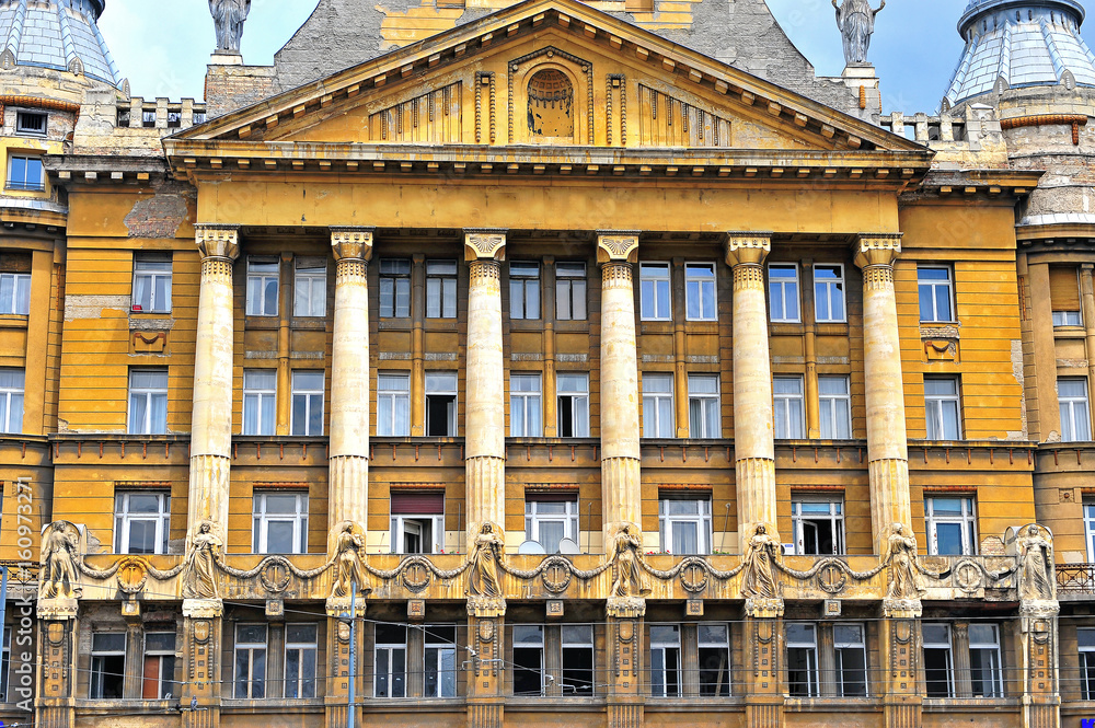 Az Anker building, Budapest city, Hungary