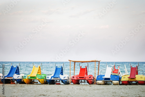 Wallpaper Mural The blue sea, the coast and the beautiful sunny day Torontodigital.ca