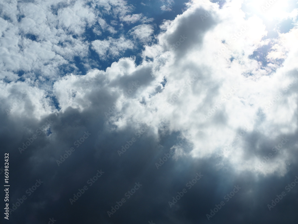 Thunderstorm Clouds and the Sun Thunderstorm Clouds and the Sun