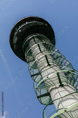 Lokout tower with a spiral staircase photo