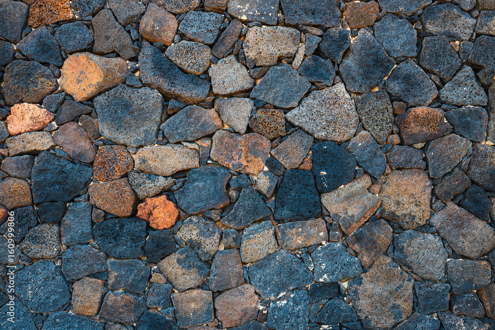 lava rock wall texture