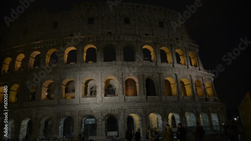 Rome: the Colosseum night photo
