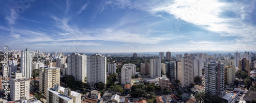 City Sao Jose dos Campos, SP / Brazil, in th afternoon panorama photo