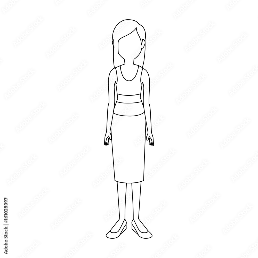 young woman cartoon icon vector illustration graphic design young woman cartoon icon vector illustration graphic design