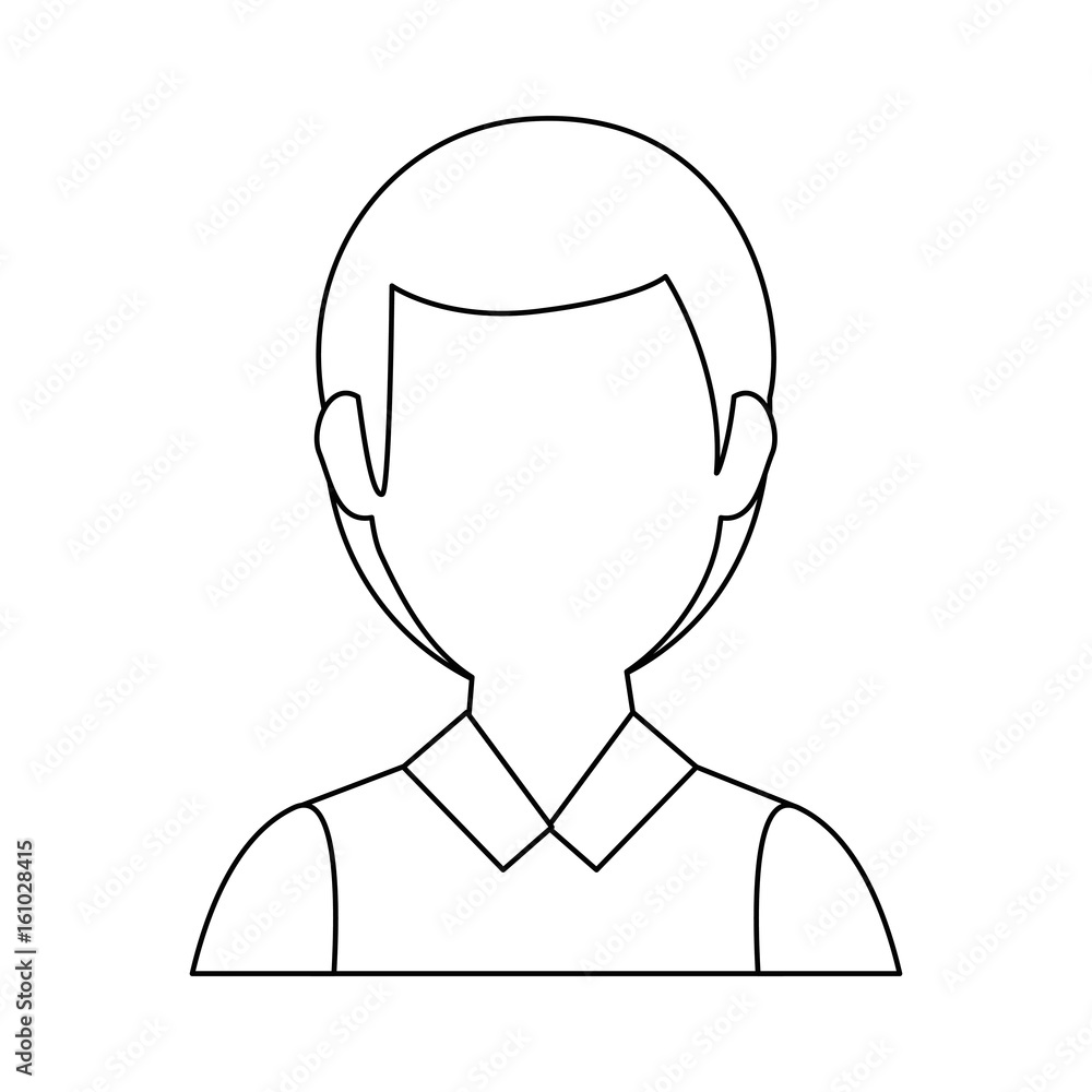 boy faceless avatar icon vector illustration graphic design boy faceless avatar icon vector illustration graphic design