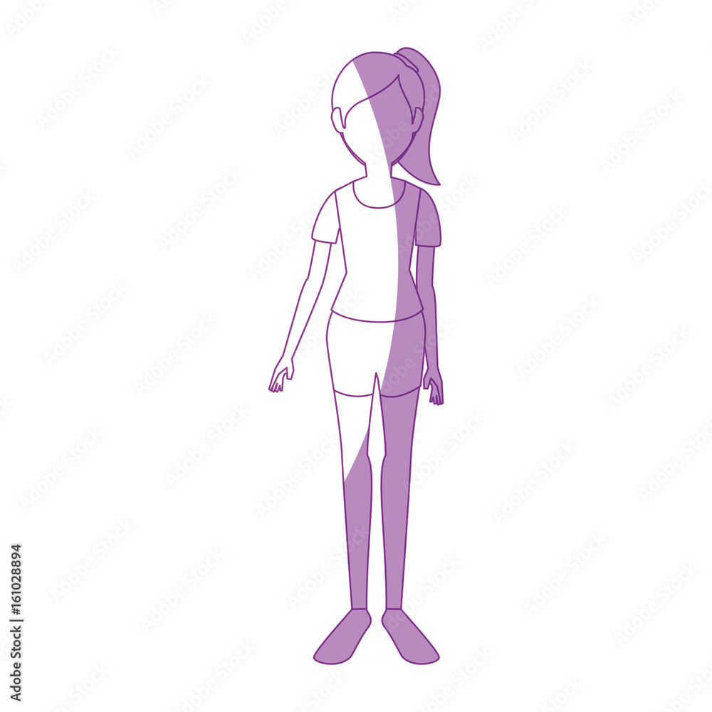 young woman cartoon icon vector illustration graphic design young woman cartoon icon vector illustration graphic design