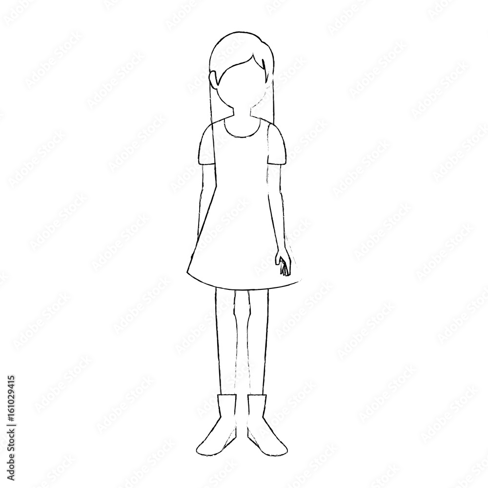 young woman cartoon icon vector illustration graphic design young woman cartoon icon vector illustration graphic design