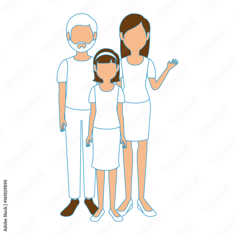 young family cartoon icon vector illustration graphic design young family cartoon icon vector illustration graphic design