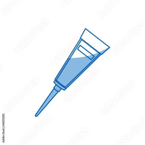 tube for cream ointment medicine creme sticker vector illustration