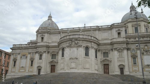 Basilica di Santa Maria Maggiore is Papal major basilica and largest Catholic Marian church in Rome, Italy. Basilica is located at 34 Piazza del Esquilino, southwest of Stazione Termini. photo