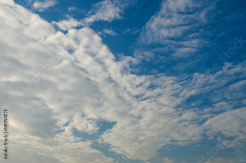 Fototapeta Naklejka Na Ścianę i Meble -  Blue Sky and Cloud Background