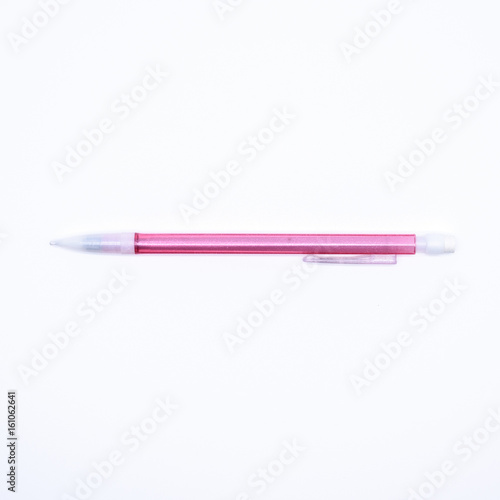 A mechanical pencial isolated on white background.