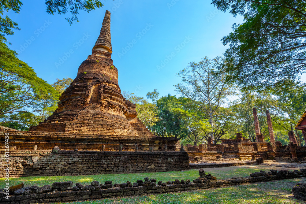  Wat Nang Phaya at Si Satchanalai Historical Park, a UNESCO World Heritage Site in Sukhothai, Thailand