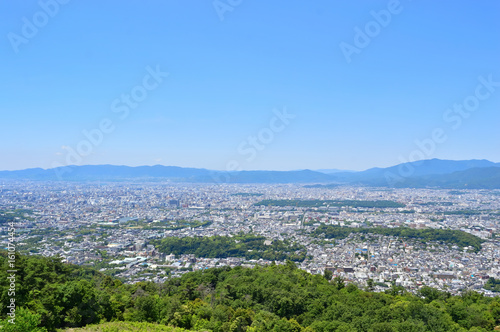 大文字山から見た京都市内風景 © to35ke75