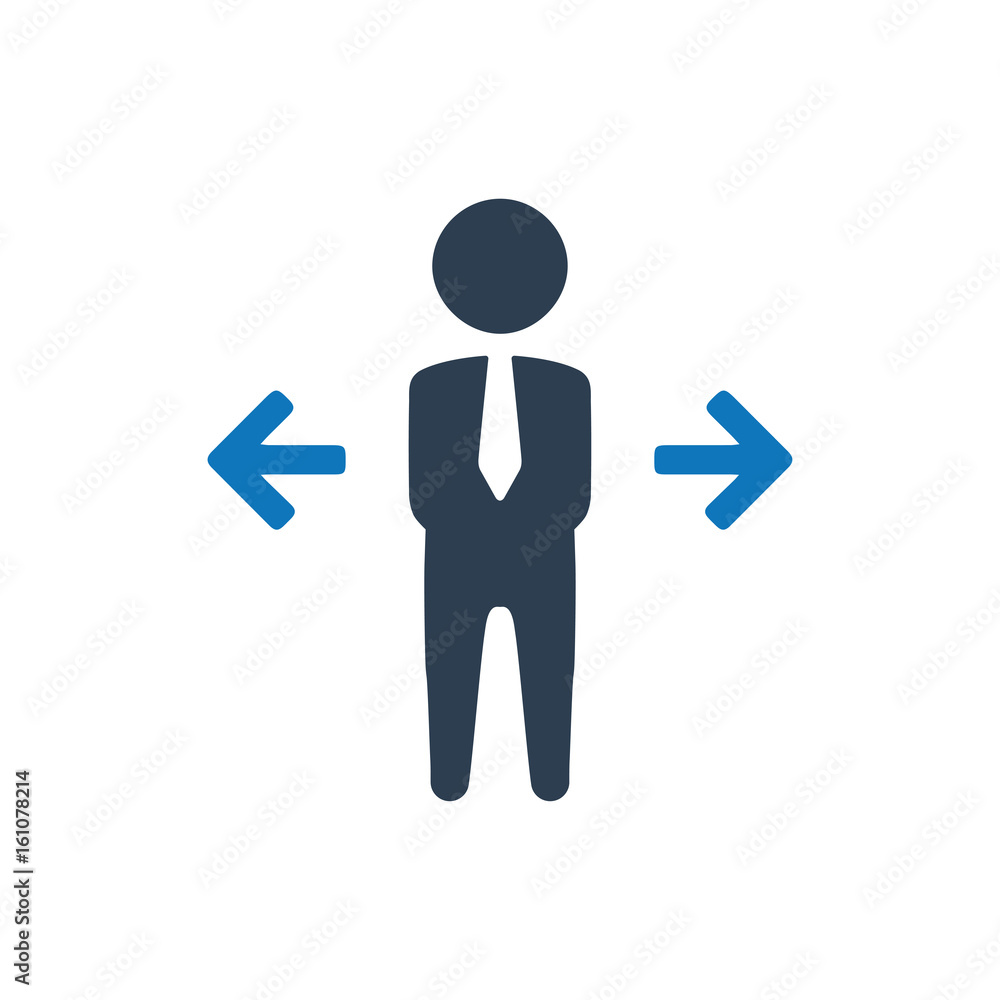 Business Decision Making Icon Business Decision Making Icon