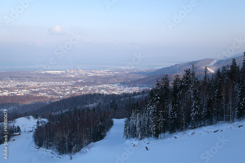 Russian winter, sideria Baikal photo