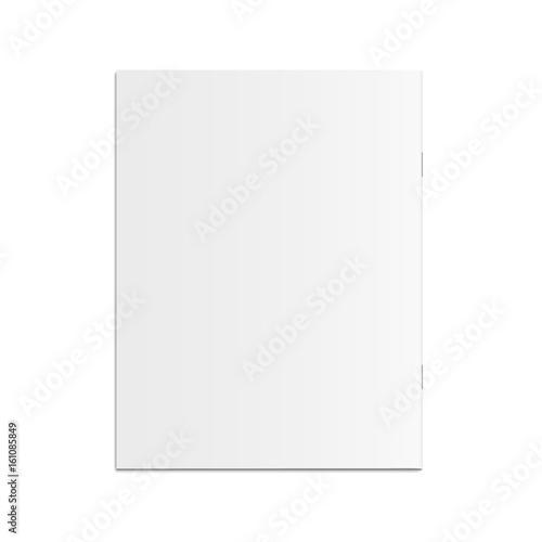blank brochure design