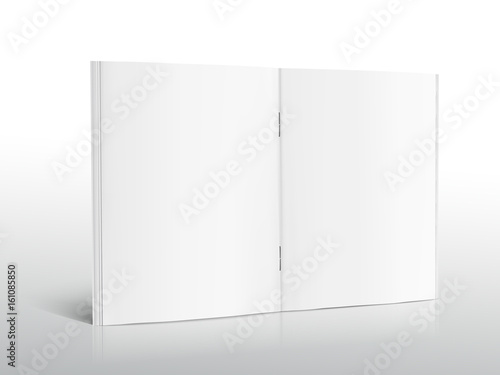 blank brochure design
