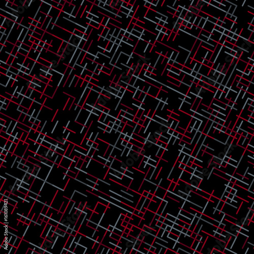 Abstract dark background random lines pattern