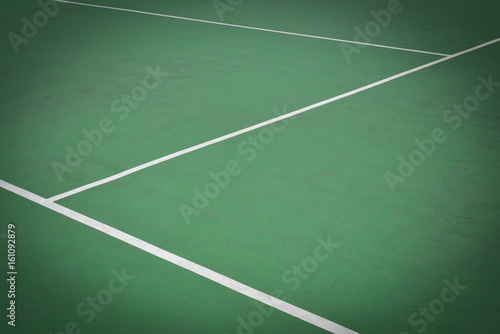 green tennis court surface