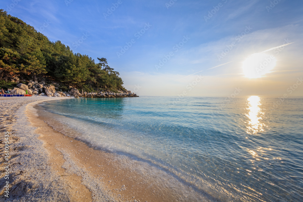 Obraz premium Marble Beach, Greece