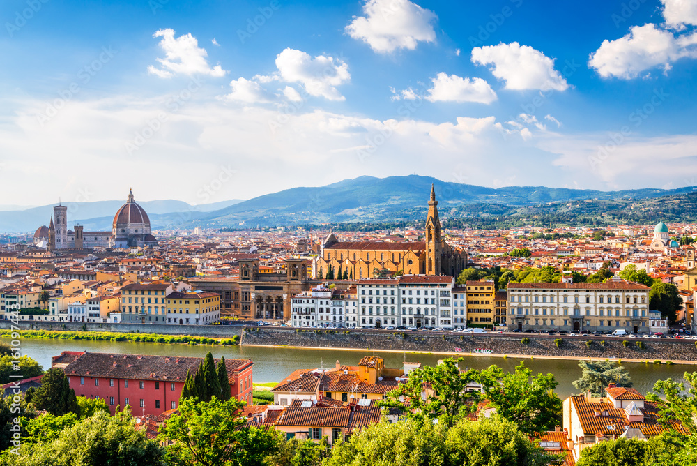 Naklejka premium Florence, Tuscany, Italy - Duomo Santa Maria del Fiori